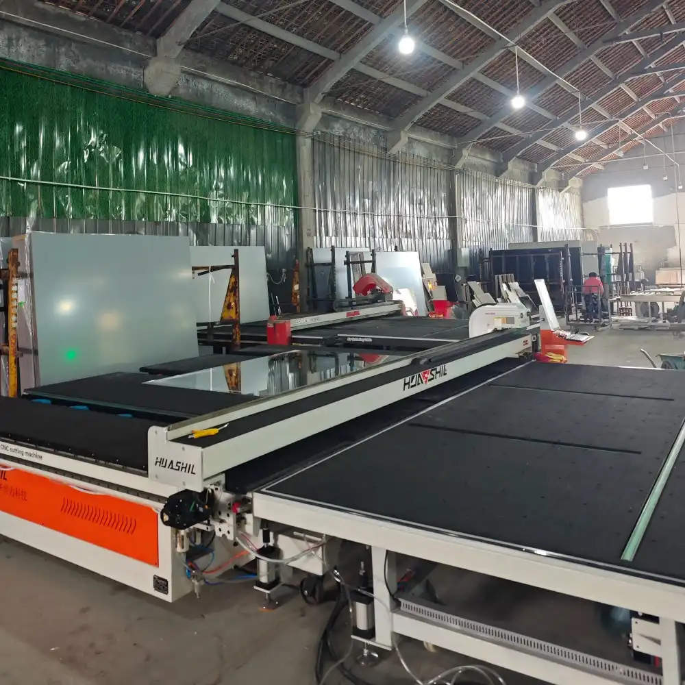 Low Cost Automatic Glass Cutting Line for Small Factories